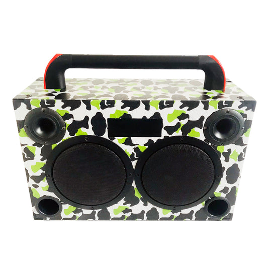 2X8" Outdoor Handheld Boombox Speaker