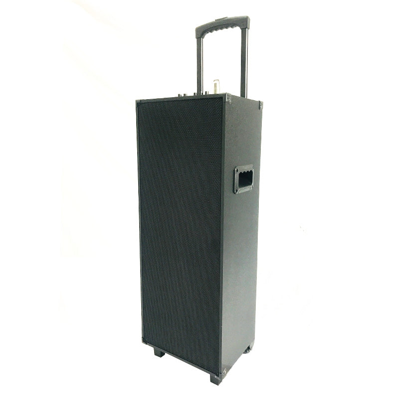 2X10" Professional Outside Use Powered Karaoke PA Sound Speaker