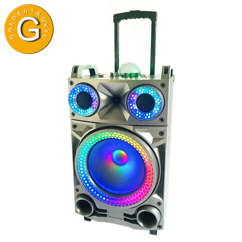1X12" Portable Wireless Stereo Music Bass Speaker