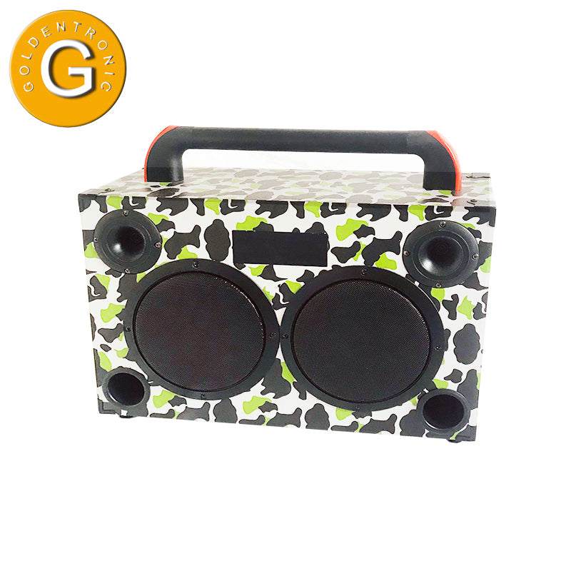 2X8" Outdoor Handheld Boombox Speaker