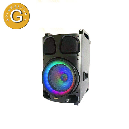 1X10" Manufacturer portable party DJ wireless trolley speaker