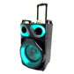 1X10"party speaker wireless portable trolley wooden speaker for indoor and outdoor