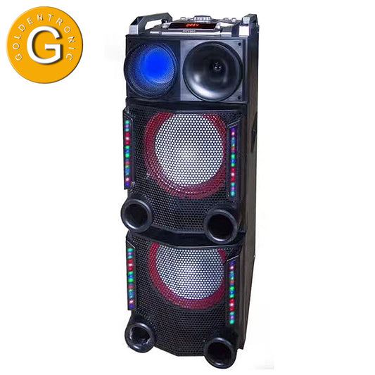 2×12’’ wooden box high sound 12 inch trolley speaker