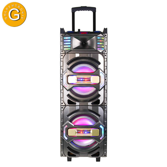 2×12“outdoor sub woofer powerful professional audio dj speaker box pa systems speaker