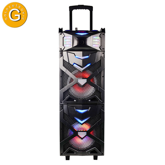 2×10"Hot High Power  dj bass customizable karaoke speaker