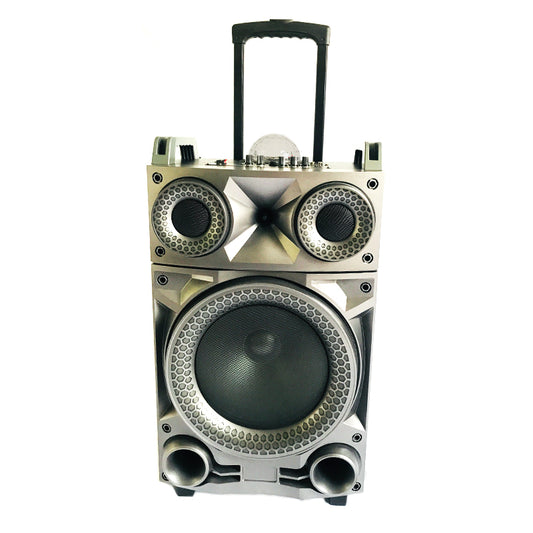 1X12" Portable Wireless Stereo Music Bass Speaker