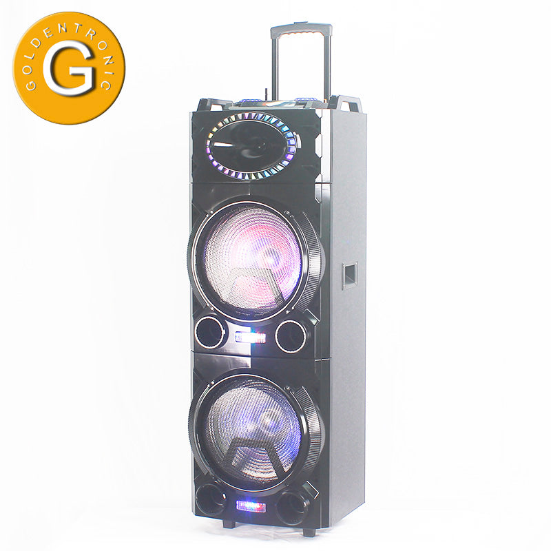 2X15" Stereo Karaoke Trolley Party Dancing Speakers