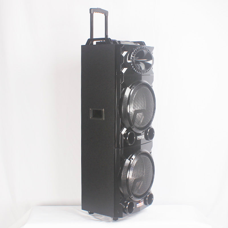 2X15" Stereo Karaoke Trolley Party Dancing Speakers