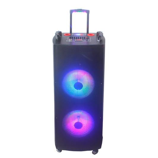2×15’’ lighting  200w wireless outdoor speaker box