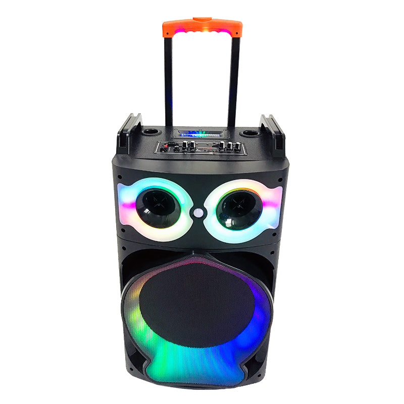 1X12"Hot sales speaker wireless 12 inch wireless Party Trolley Portable rechargeable dj speaker