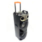 2X10"New Arrival Party Wireless Portable rechargeable Speakers Outdoor or Indoor professional