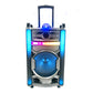 1X12"  Big Portable Speaker  with Trolley and Wheels portable party speaker