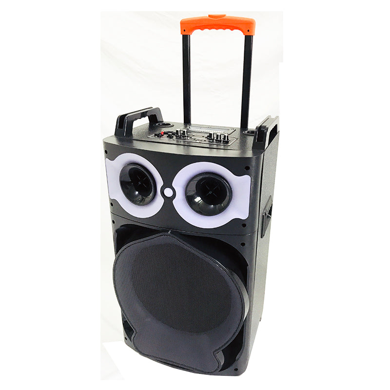 1X12"Hot sales speaker wireless 12 inch wireless Party Trolley Portable rechargeable dj speaker