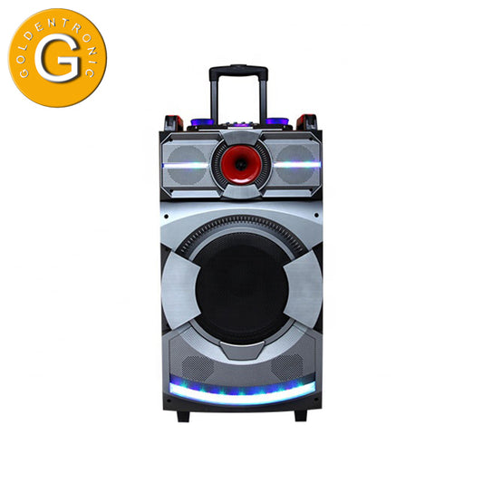 1X12" usb music portable wireless indoor outdoor pa party speaker