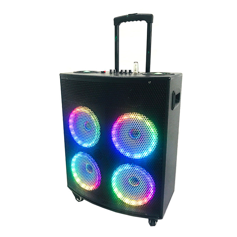 4X8" Trolley Powerful Output Party Speaker