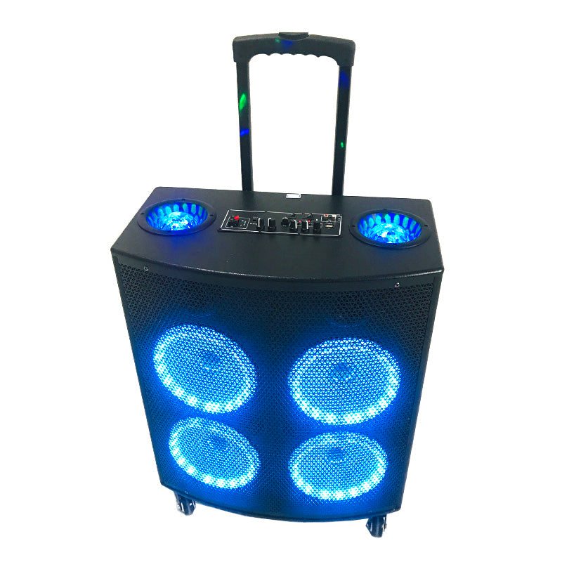 4X8" Trolley Powerful Output Party Speaker