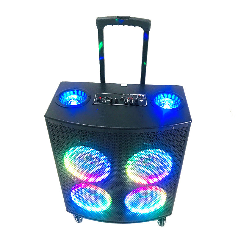 4X8" Trolley Powerful Output Party Speaker