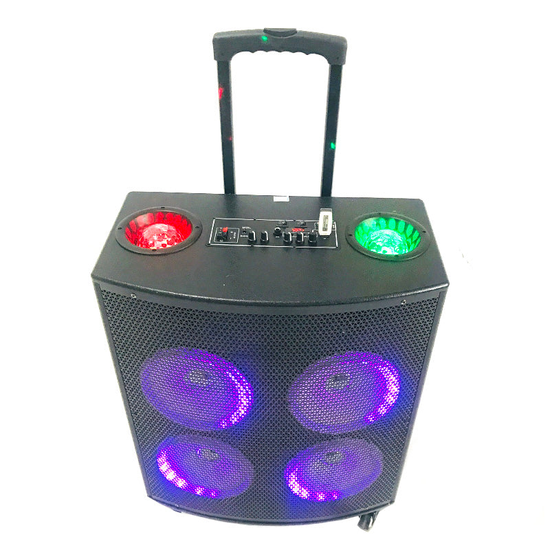 4X8" Trolley Powerful Output Party Speaker