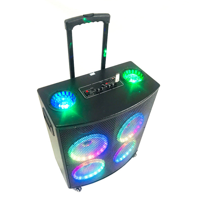 4X8" Trolley Powerful Output Party Speaker