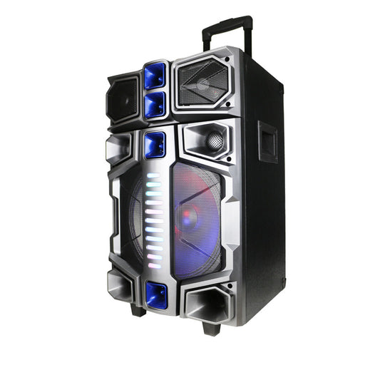 1X12" Outdoor Party DJ Flashing Speaker Box