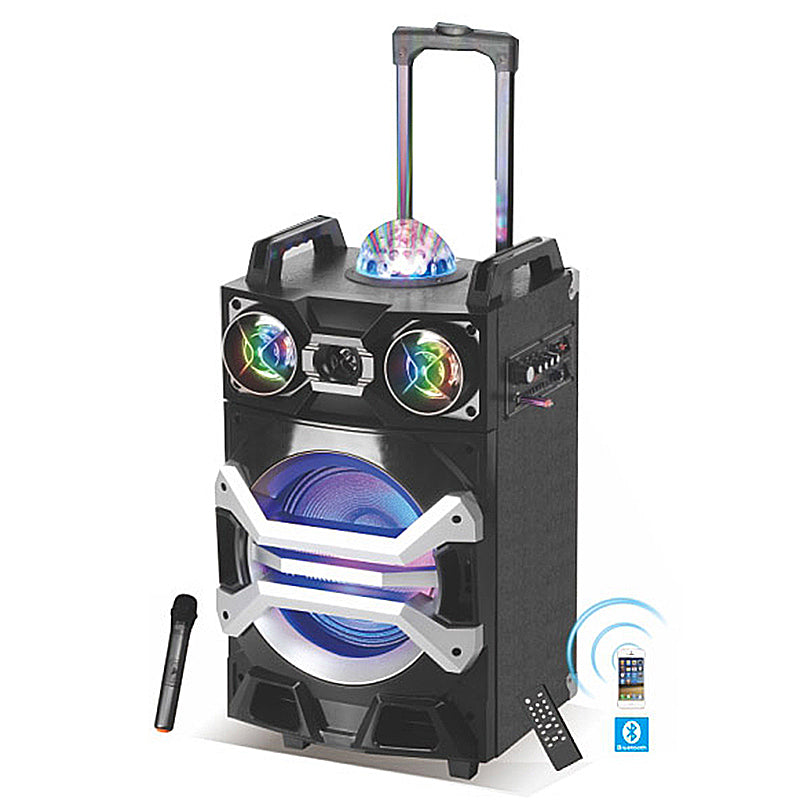 1X10" Trolley Ball Light Karaoke Speaker