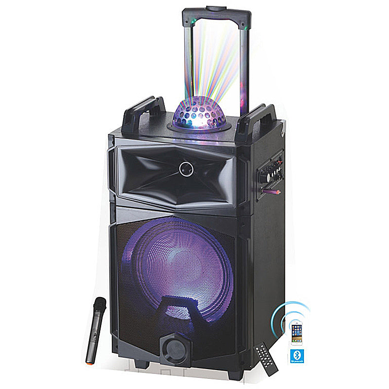 1X10" Trolley Ball Light Blue Tooth Speaker