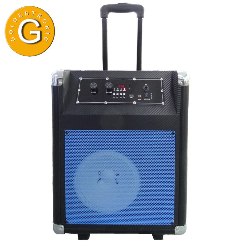 1X8" Outdoor Tailgate Charge Speaker with Trolley