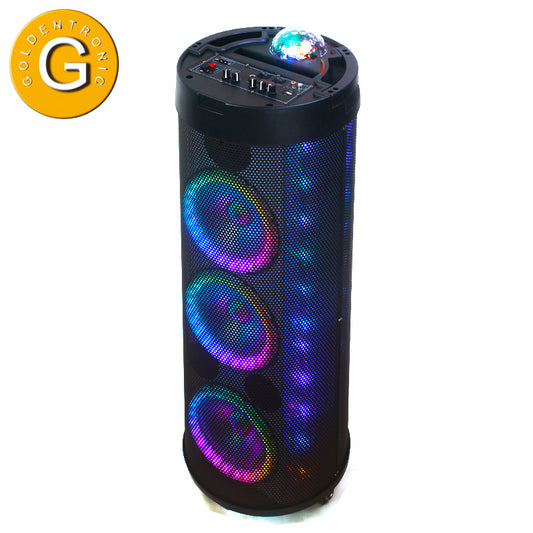 3X8" Portable Multimedia Cylinder Bluetooth Speaker