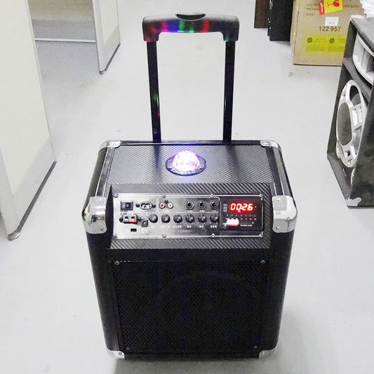 1X8" Classic Rechargeable Trolley Speaker