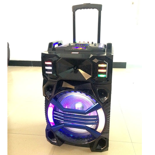 1X10" Trolley Battery Ball Light PA Speaker